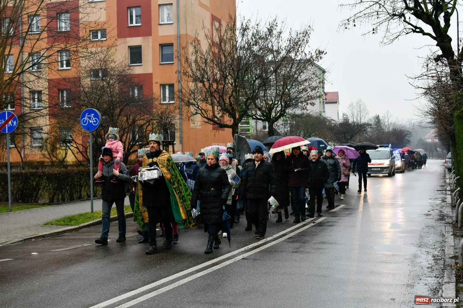 Zdjęcie w galerii na portalu naszraciborz.pl: Raciborski Orszak Trzech Króli [FOTO i WIDEO] wiadomości z regionu