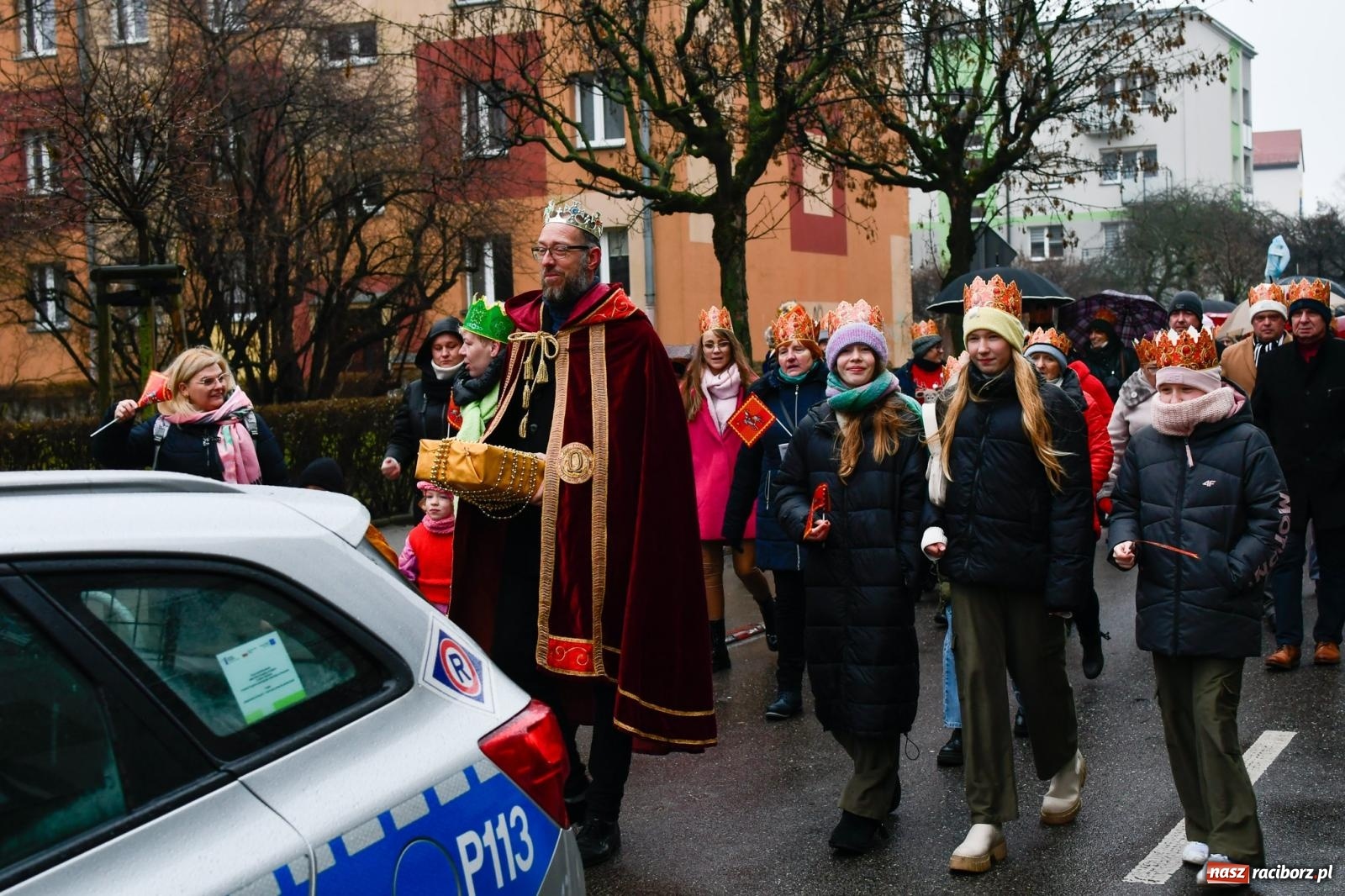 Zdjęcie w galerii na portalu naszraciborz.pl: Raciborski Orszak Trzech Króli [FOTO i WIDEO] wiadomości z regionu