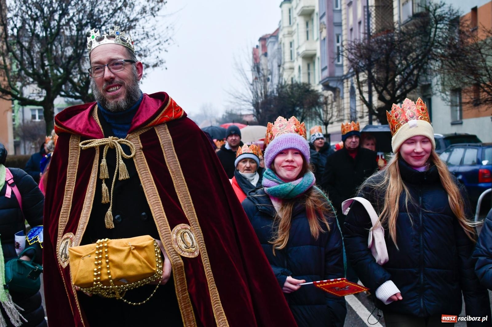 Zdjęcie w galerii na portalu naszraciborz.pl: Raciborski Orszak Trzech Króli [FOTO i WIDEO] wiadomości z regionu