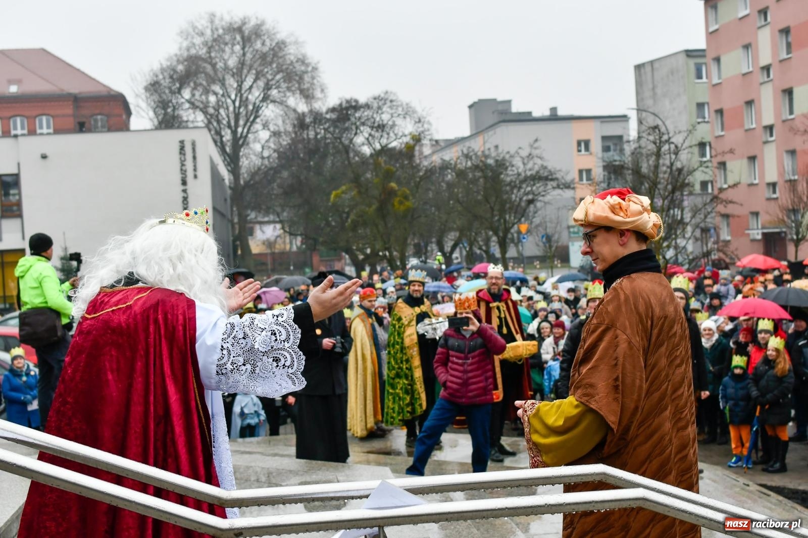 Zdjęcie w galerii na portalu naszraciborz.pl: Raciborski Orszak Trzech Króli [FOTO i WIDEO] wiadomości z regionu