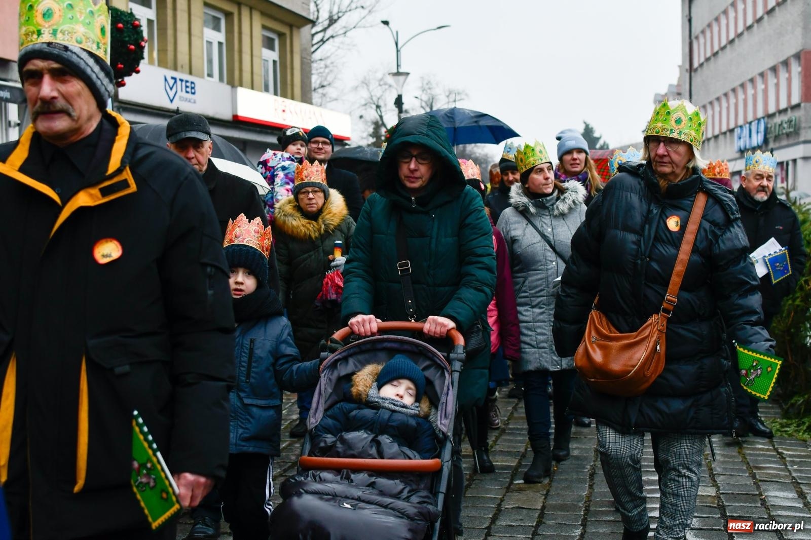 Zdjęcie w galerii na portalu naszraciborz.pl: Raciborski Orszak Trzech Króli [FOTO i WIDEO] wiadomości z regionu