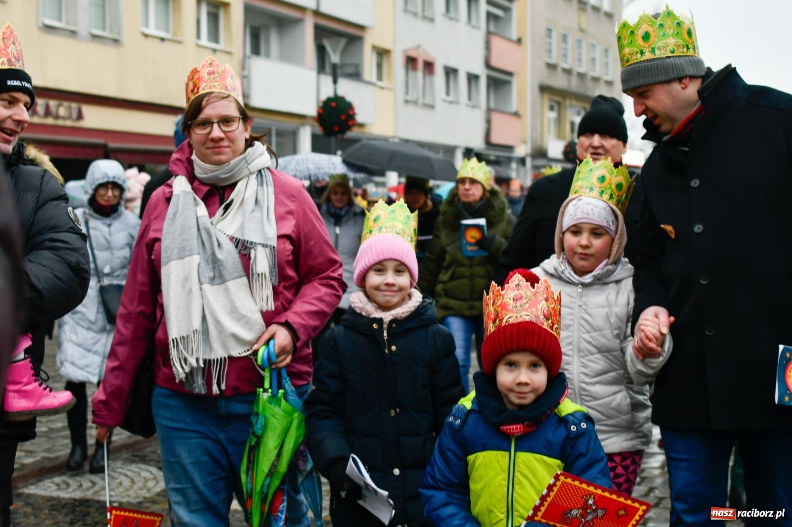 Zdjęcie w galerii na portalu naszraciborz.pl: Raciborski Orszak Trzech Króli [FOTO i WIDEO] wiadomości z regionu
