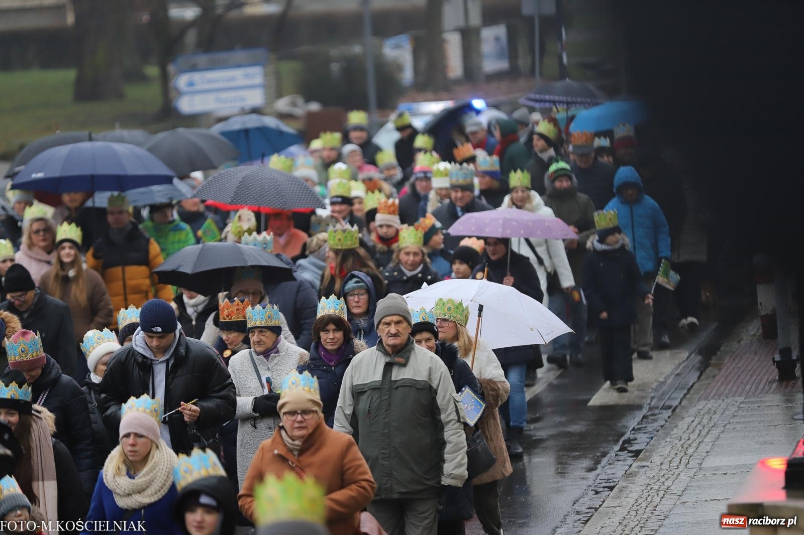 Zdjęcie w galerii na portalu naszraciborz.pl: Raciborski Orszak Trzech Króli [FOTO i WIDEO] wiadomości z regionu