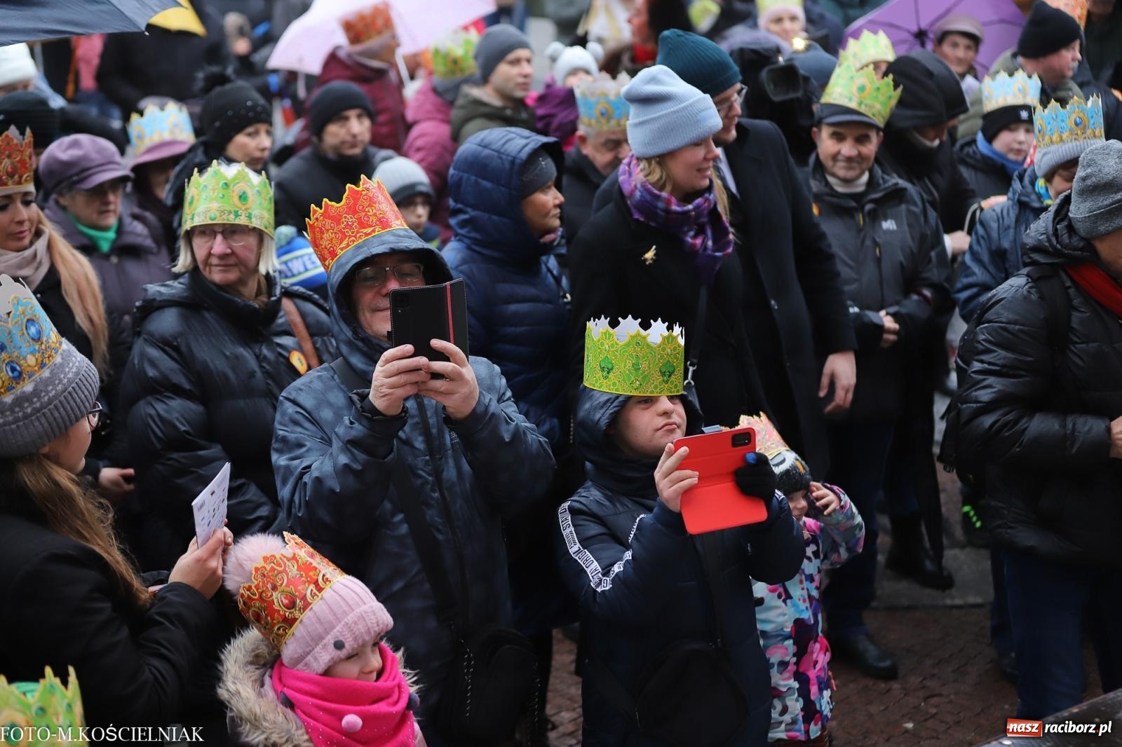 Zdjęcie w galerii na portalu naszraciborz.pl: Raciborski Orszak Trzech Króli [FOTO i WIDEO] wiadomości z regionu