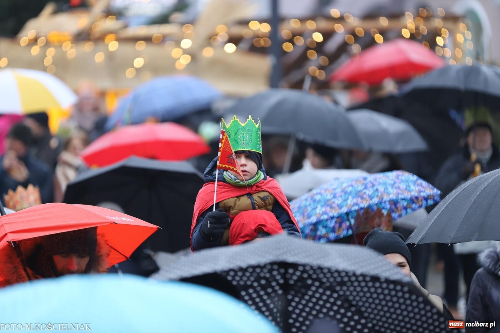 Zdjęcie w galerii na portalu naszraciborz.pl: Raciborski Orszak Trzech Króli [FOTO i WIDEO] wiadomości z regionu