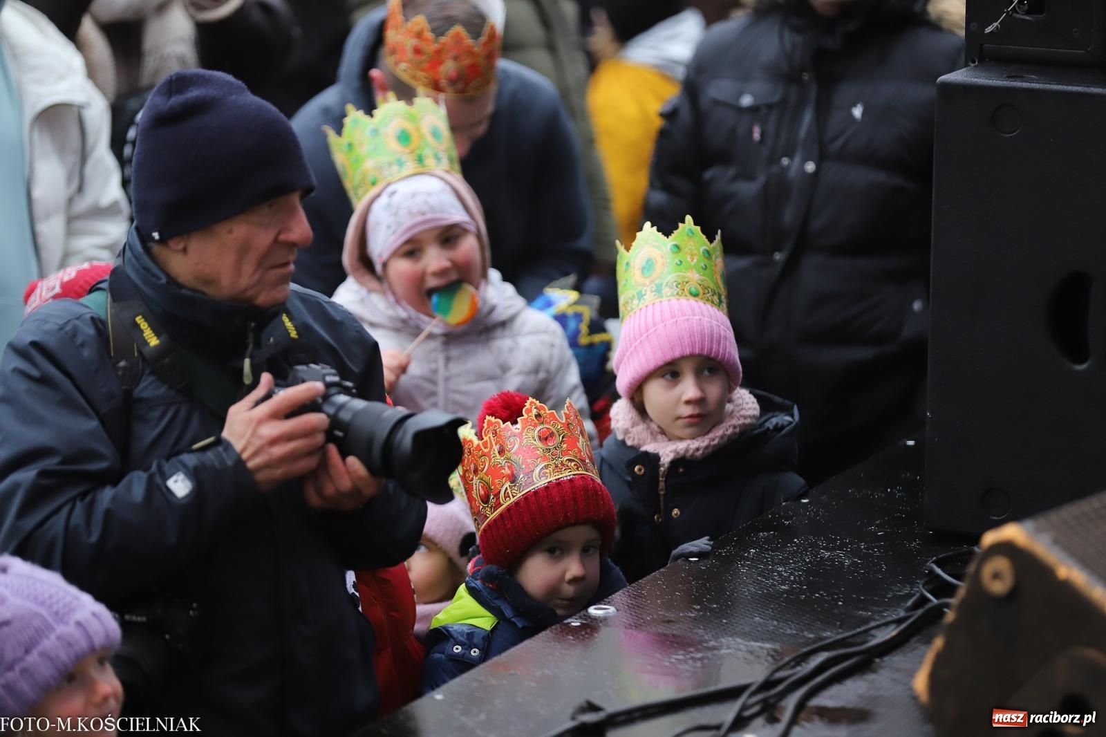 Zdjęcie w galerii na portalu naszraciborz.pl: Raciborski Orszak Trzech Króli [FOTO i WIDEO] wiadomości z regionu