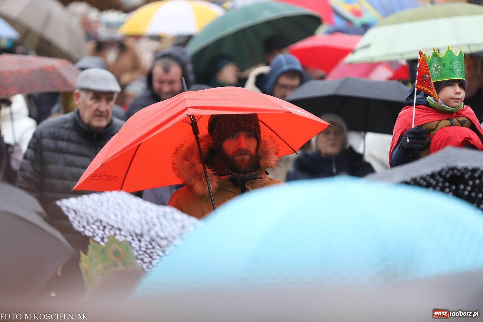 Zdjęcie w galerii na portalu naszraciborz.pl: Raciborski Orszak Trzech Króli [FOTO i WIDEO] wiadomości z regionu