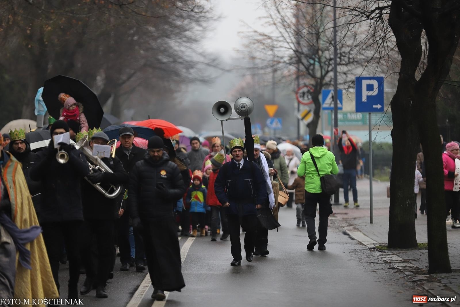 Zdjęcie w galerii na portalu naszraciborz.pl: Raciborski Orszak Trzech Króli [FOTO i WIDEO] wiadomości z regionu
