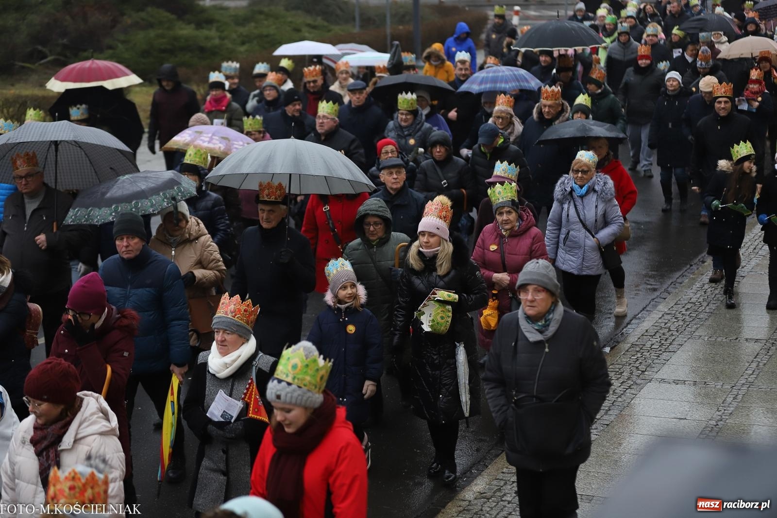 Zdjęcie w galerii na portalu naszraciborz.pl: Raciborski Orszak Trzech Króli [FOTO i WIDEO] wiadomości z regionu