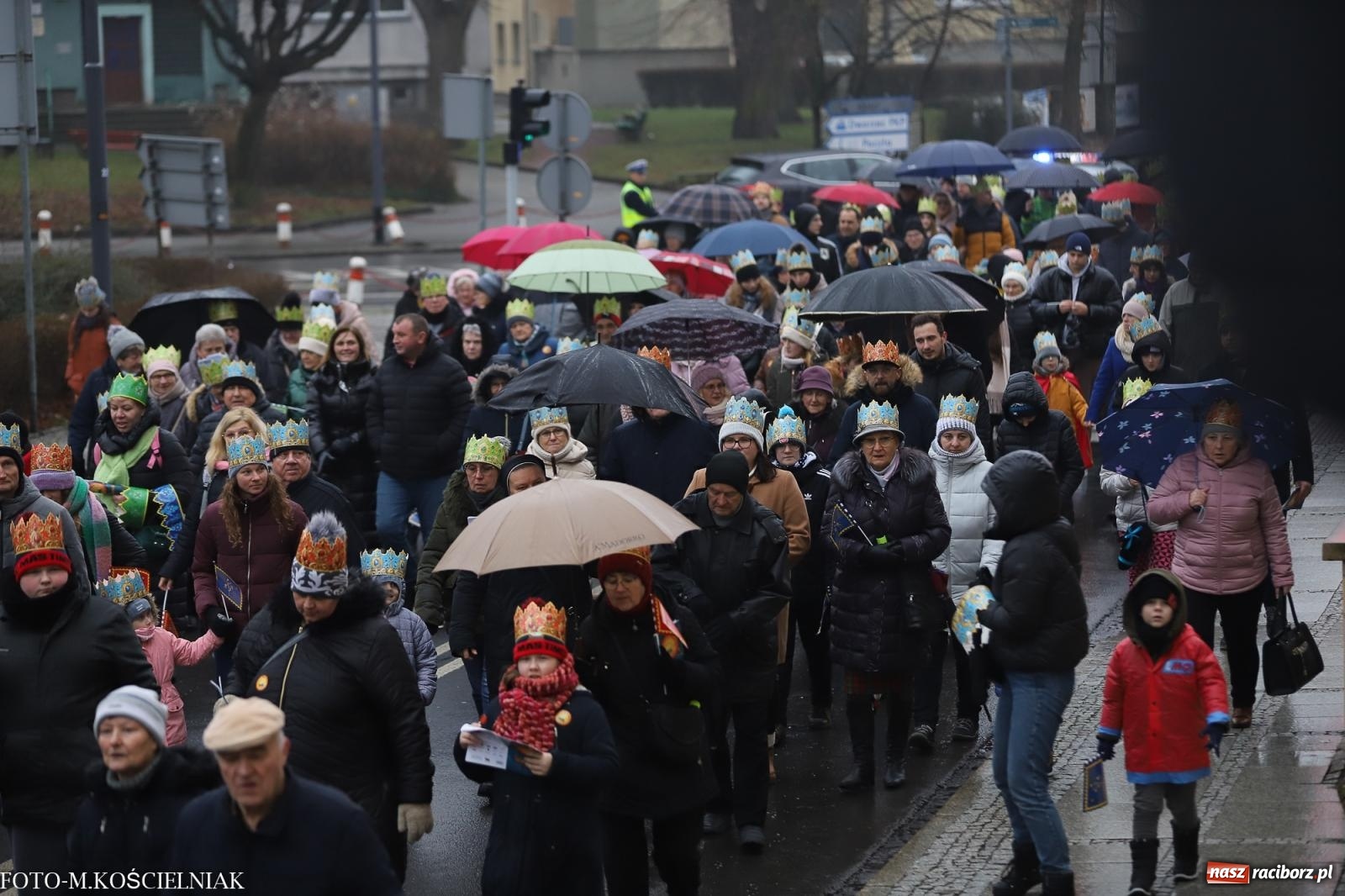 Zdjęcie w galerii na portalu naszraciborz.pl: Raciborski Orszak Trzech Króli [FOTO i WIDEO] wiadomości z regionu