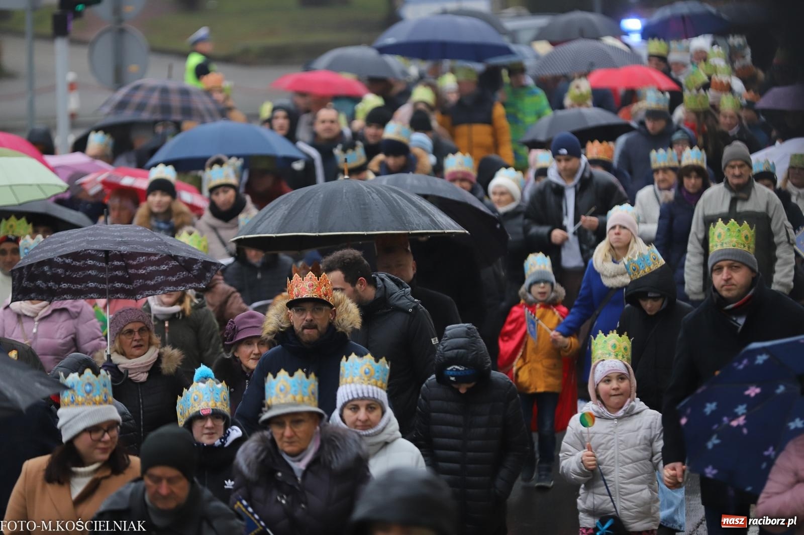 Zdjęcie w galerii na portalu naszraciborz.pl: Raciborski Orszak Trzech Króli [FOTO i WIDEO] wiadomości z regionu