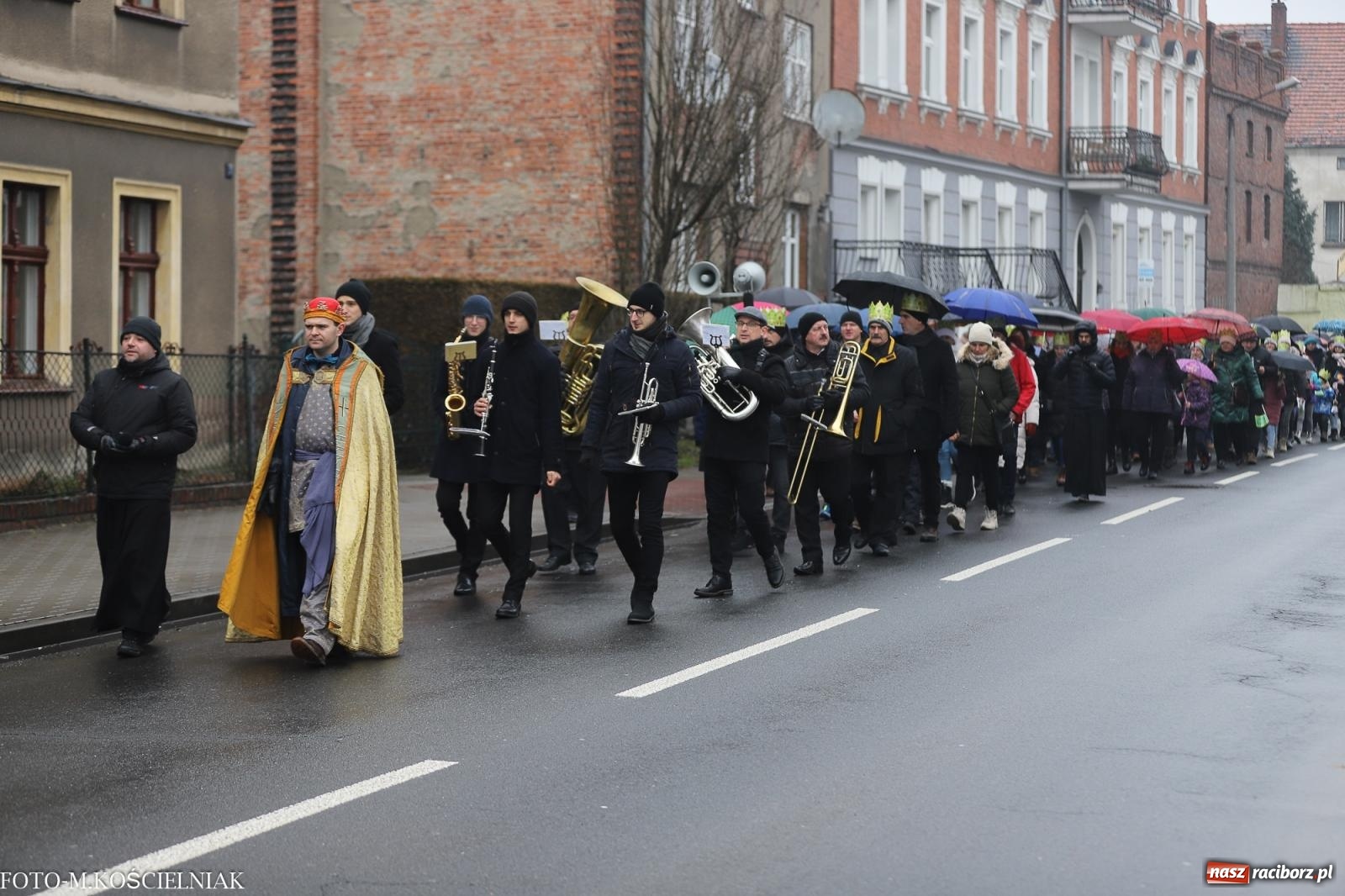 Zdjęcie w galerii na portalu naszraciborz.pl: Raciborski Orszak Trzech Króli [FOTO i WIDEO] wiadomości z regionu