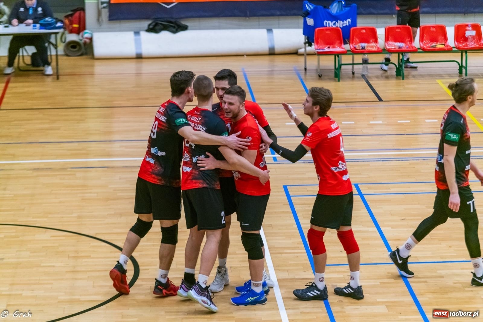 Zdjęcie w galerii na portalu naszraciborz.pl: Choć liderowi się postawili, punktów nie zdobyli [FOTO i WIDEO] wiadomości z regionu