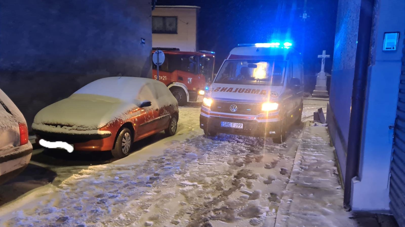 Zdjęcie w galerii na portalu naszraciborz.pl: Groźny czad w Krzanowicach. Cztery osoby w szpitalu wiadomości z regionu
