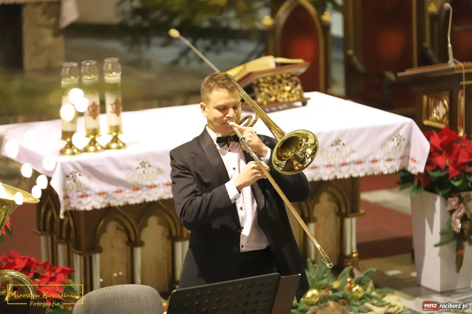 Zdjęcie w galerii na portalu naszraciborz.pl: Świąteczny koncert Orkiestry Dętej z Krzyżanowic [FOTO i WIDEO] wiadomości z regionu