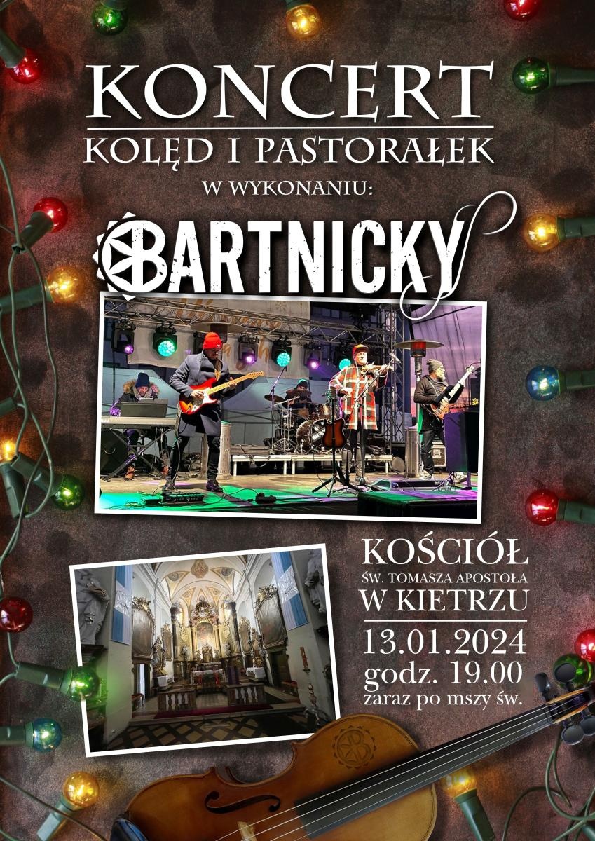 Zdjęcie w galerii na portalu naszraciborz.pl: Wyjątkowy koncert kolędowy zespołu Bartnicky już w sobotę w Kietrzu! wiadomości z regionu