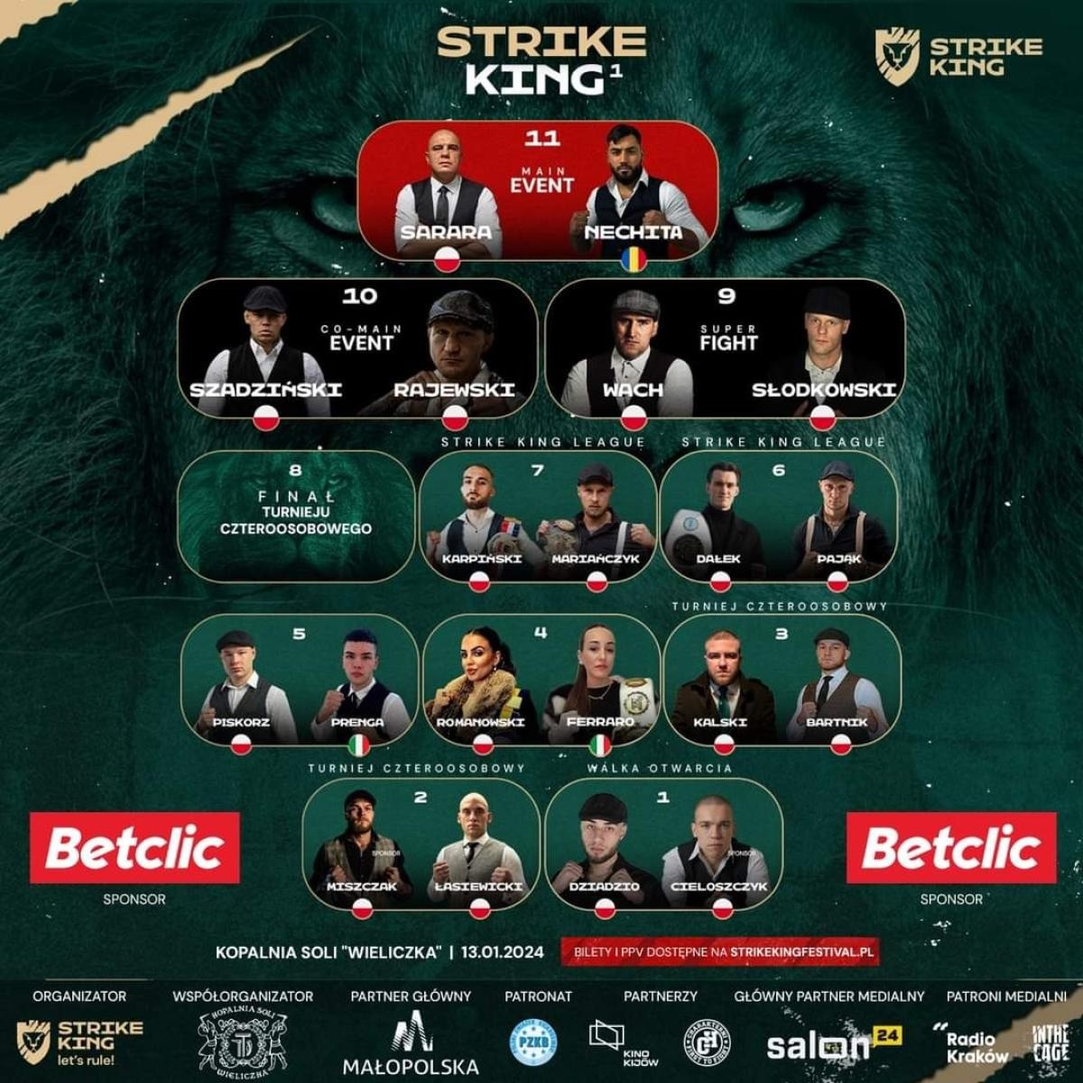 Zdjęcie w galerii na portalu naszraciborz.pl: Gala Strike King z raciborsko-głubczyckim akcentem wiadomości z regionu