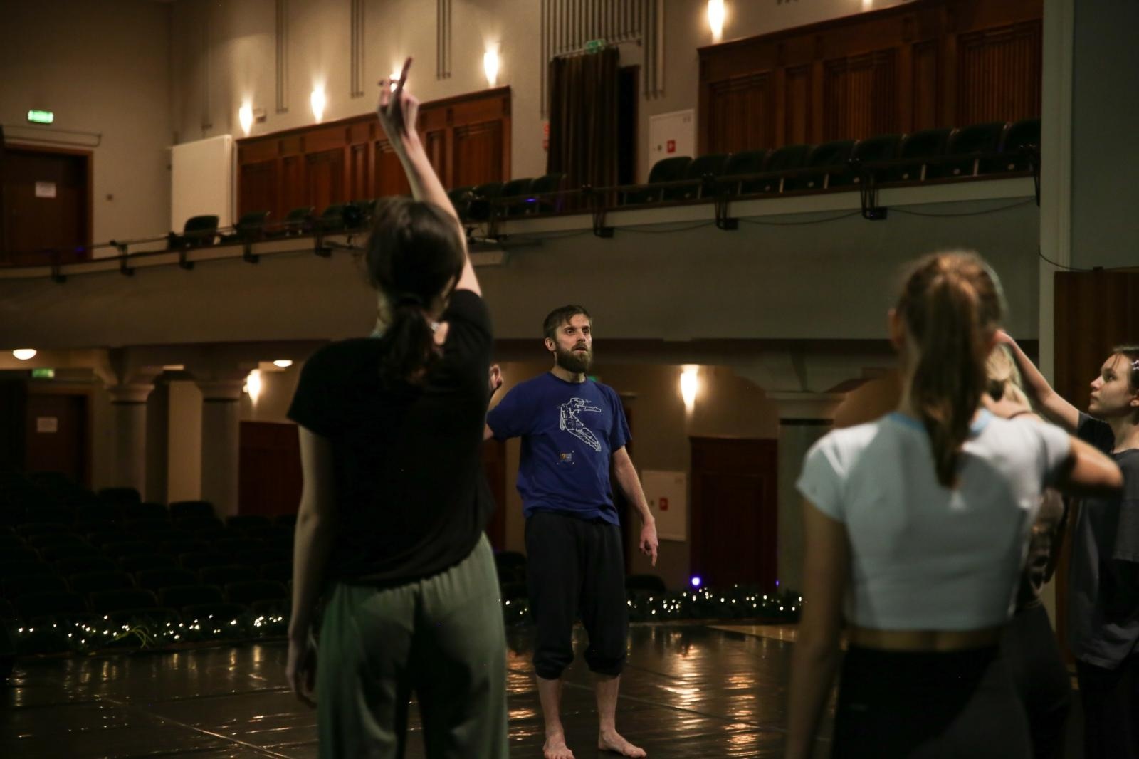 Zdjęcie w galerii na portalu naszraciborz.pl: Awangardowa Edukacja Kulturalna B. Schaeffera w RCK [FOTO i WIDEO] wiadomości z regionu