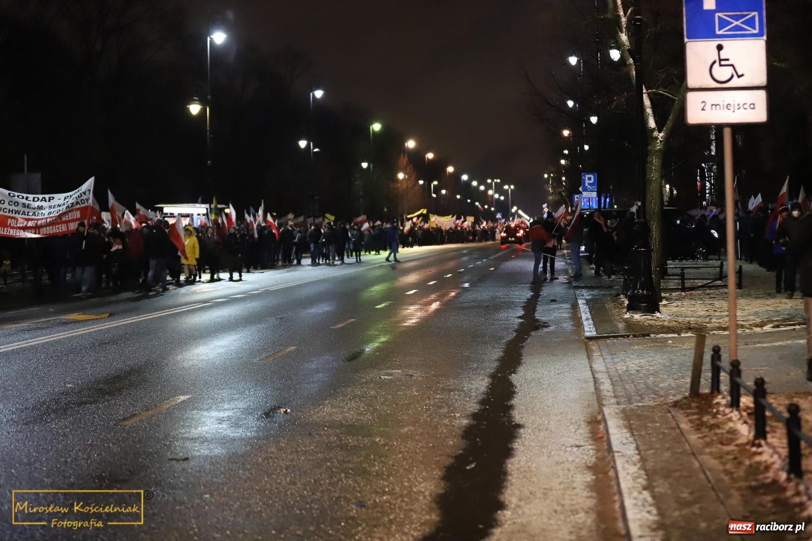 Zdjęcie w galerii na portalu naszraciborz.pl: Protest wolnych Polaków - grupa raciborska [FOTO i WIDEO] wiadomości z regionu