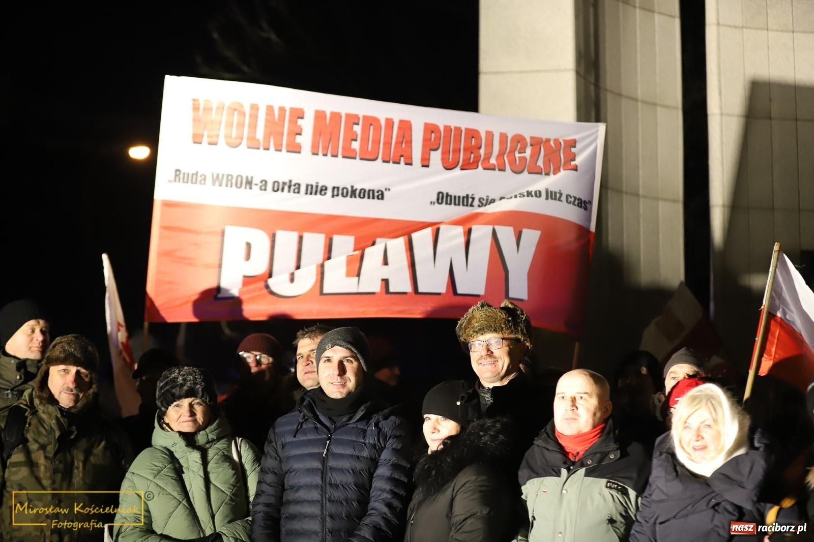 Zdjęcie w galerii na portalu naszraciborz.pl: Protest wolnych Polaków - grupa raciborska [FOTO i WIDEO] wiadomości z regionu