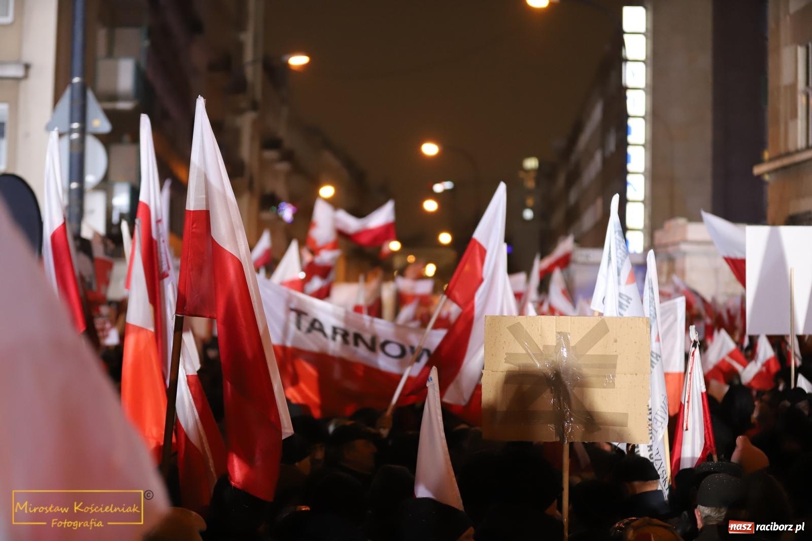 Zdjęcie w galerii na portalu naszraciborz.pl: Protest wolnych Polaków - grupa raciborska [FOTO i WIDEO] wiadomości z regionu