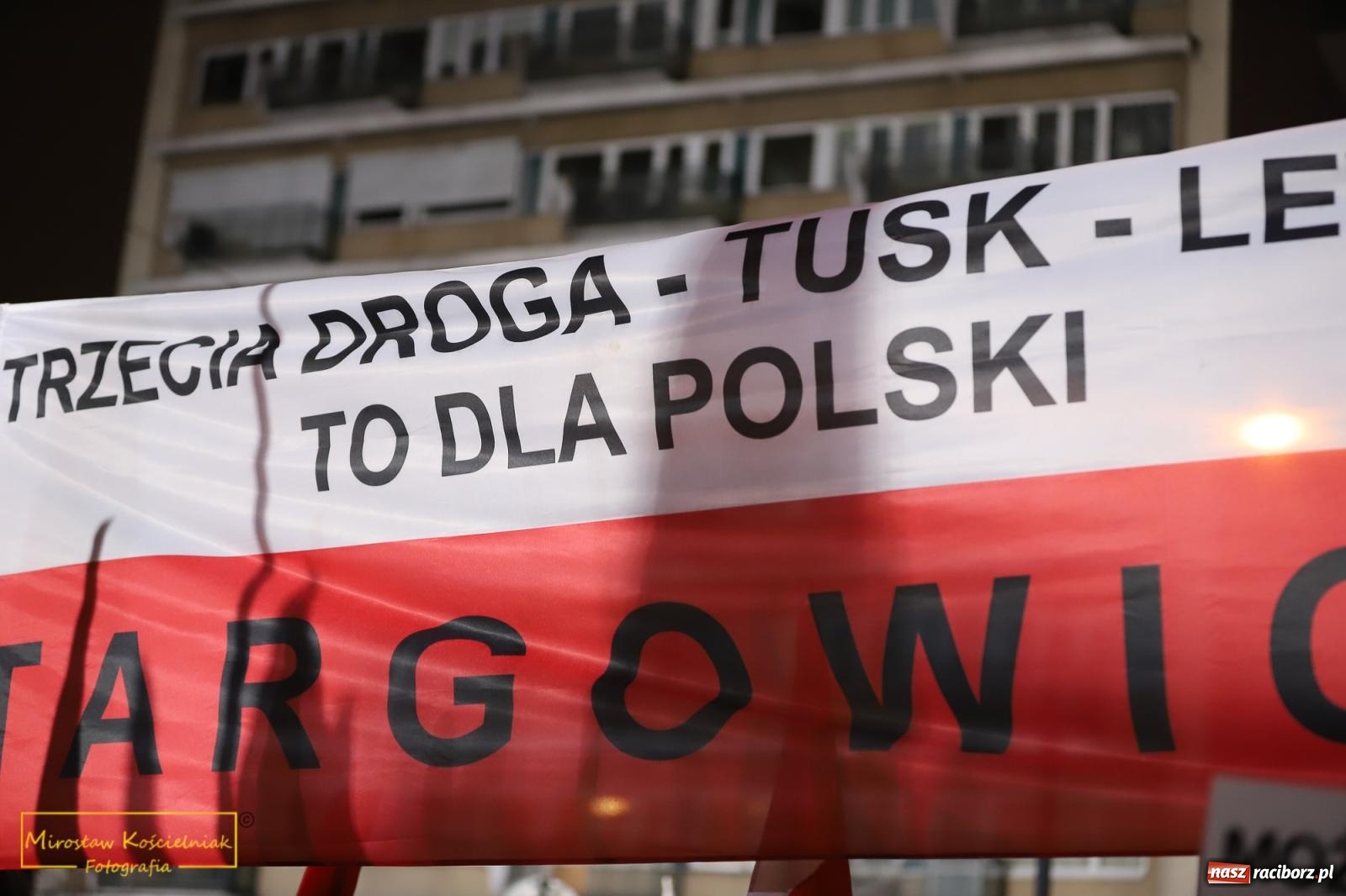 Zdjęcie w galerii na portalu naszraciborz.pl: Protest wolnych Polaków - grupa raciborska [FOTO i WIDEO] wiadomości z regionu