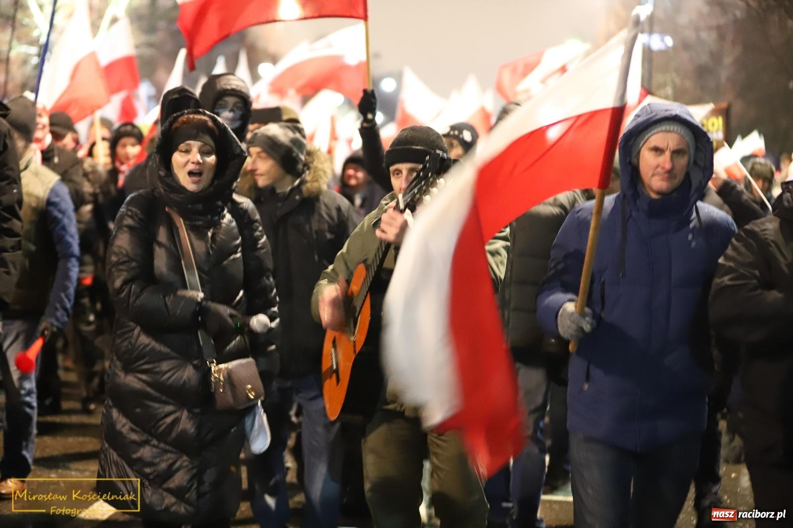 Zdjęcie w galerii na portalu naszraciborz.pl: Protest wolnych Polaków - grupa raciborska [FOTO i WIDEO] wiadomości z regionu