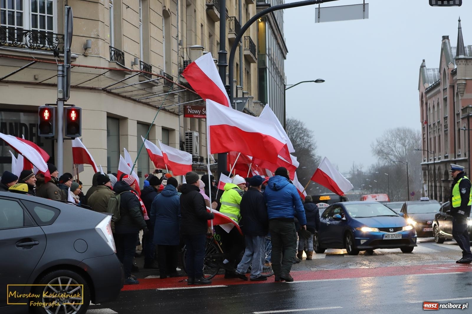 Zdjęcie w galerii na portalu naszraciborz.pl: Protest wolnych Polaków - grupa raciborska [FOTO i WIDEO] wiadomości z regionu
