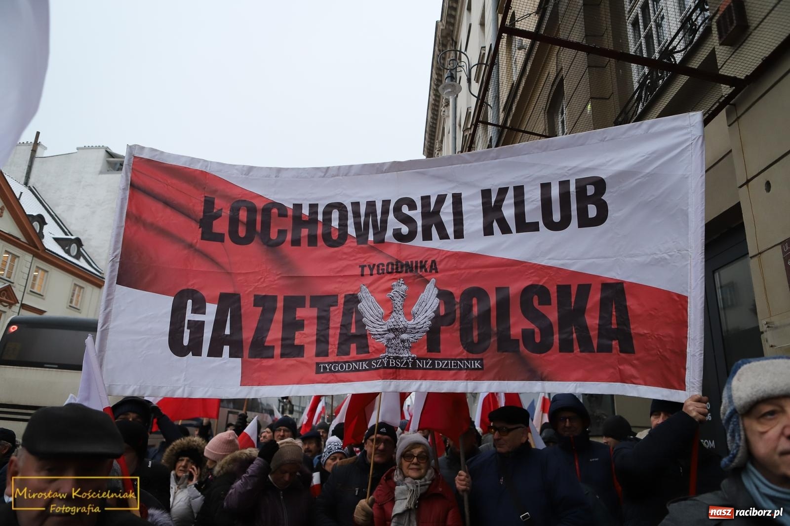 Zdjęcie w galerii na portalu naszraciborz.pl: Protest wolnych Polaków - grupa raciborska [FOTO i WIDEO] wiadomości z regionu