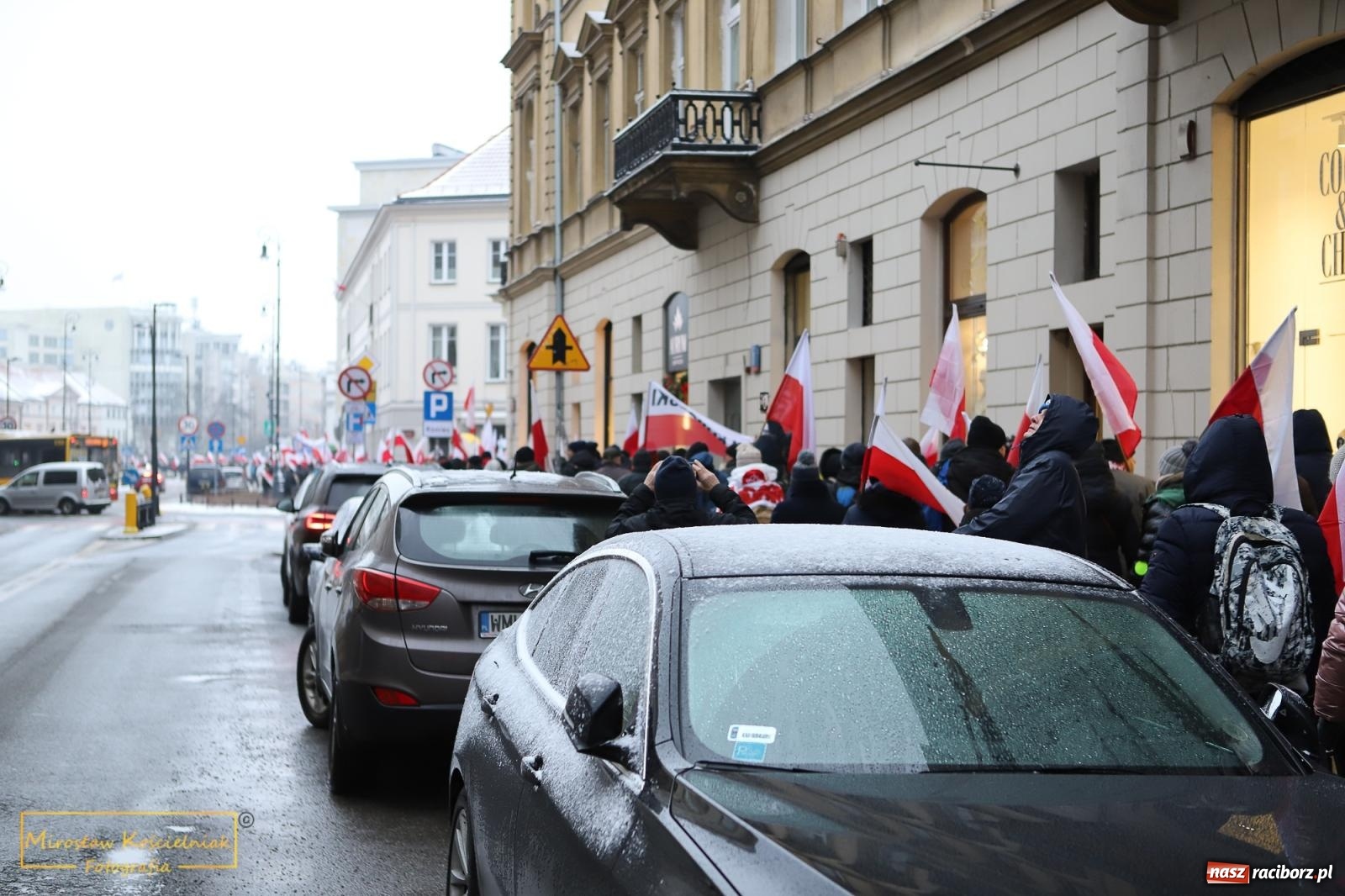 Zdjęcie w galerii na portalu naszraciborz.pl: Protest wolnych Polaków - grupa raciborska [FOTO i WIDEO] wiadomości z regionu