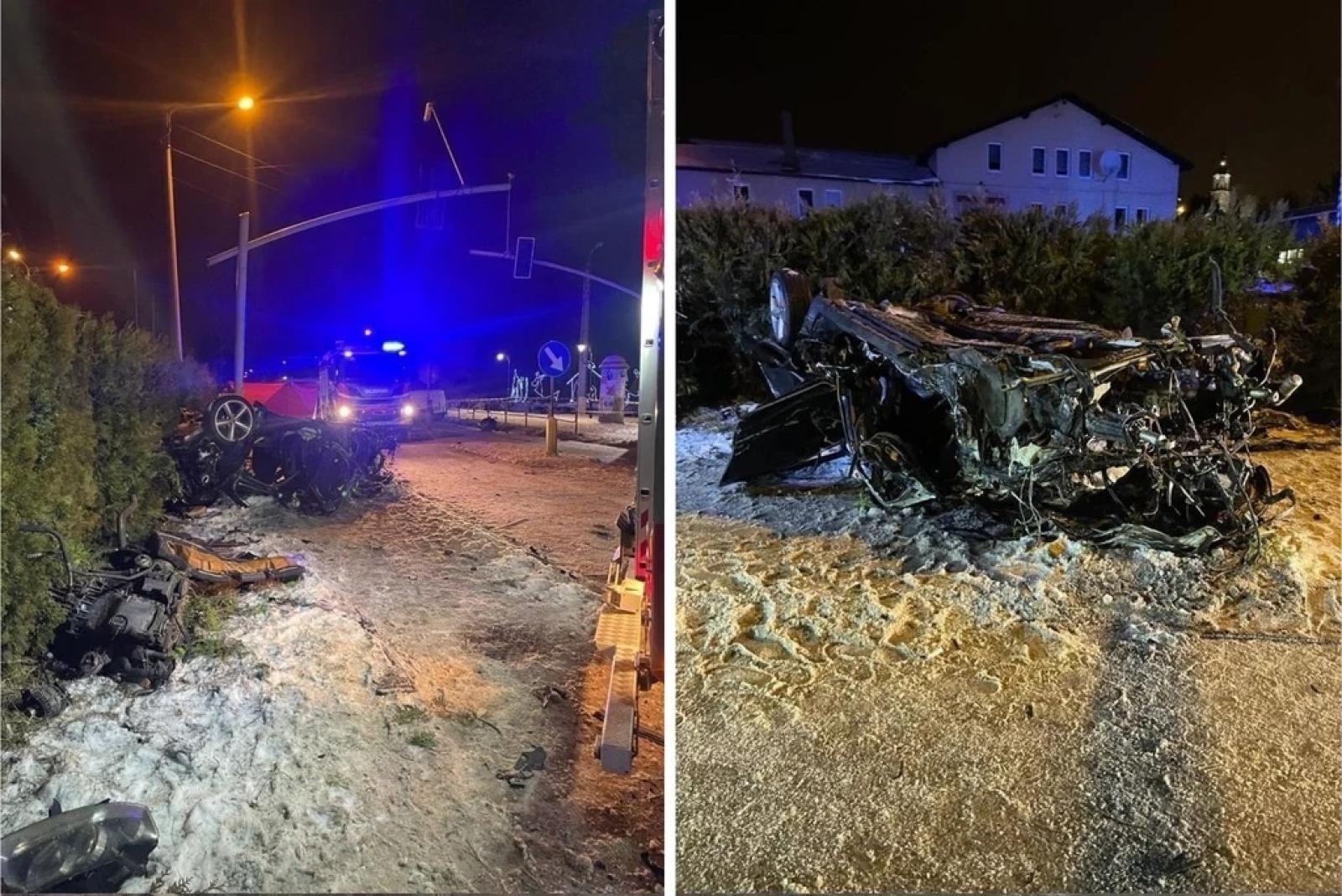 Zdjęcie w galerii na portalu naszraciborz.pl: Tragiczny bilans wypadku w Zawadzie. Zginęły trzy osoby wiadomości z regionu