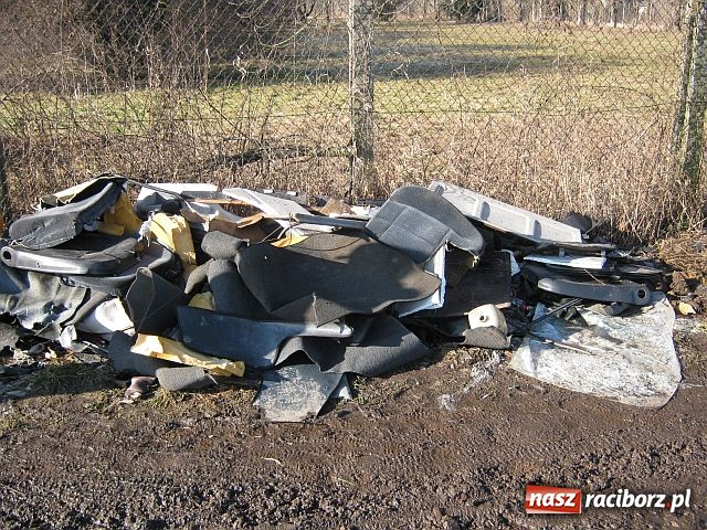 Zdjęcie w galerii na portalu naszraciborz.pl: W rowach zalegają resztki wraków wiadomości z regionu