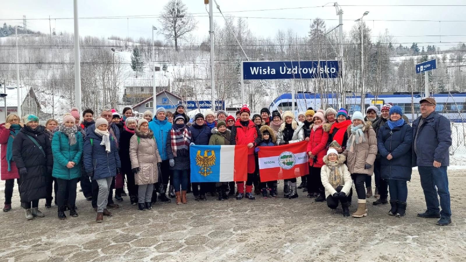 Zdjęcie w galerii na portalu naszraciborz.pl: Raciborski PTTK na kuligu w Wiśle wiadomości z regionu