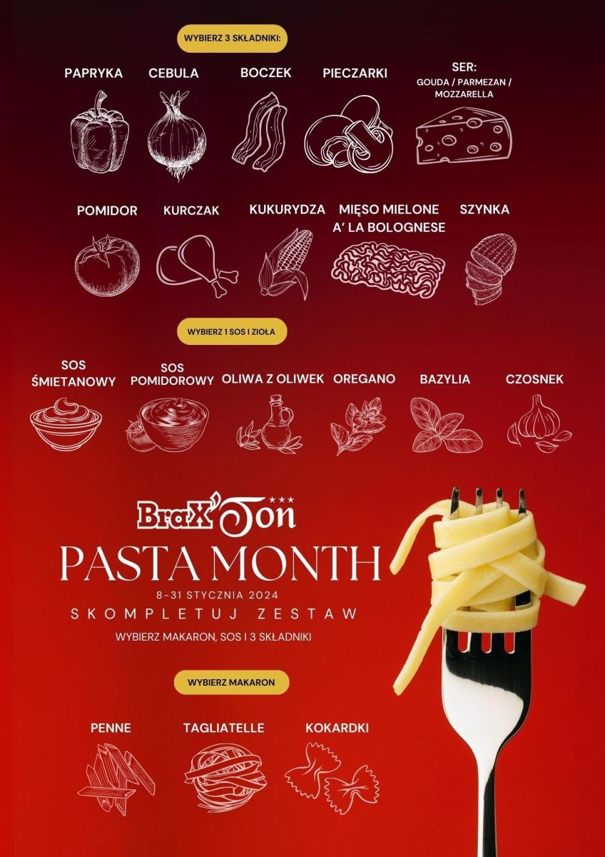 Zdjęcie w galerii na portalu naszraciborz.pl: Brax-Ton zaprasza na PASTA WEEK wiadomości z regionu