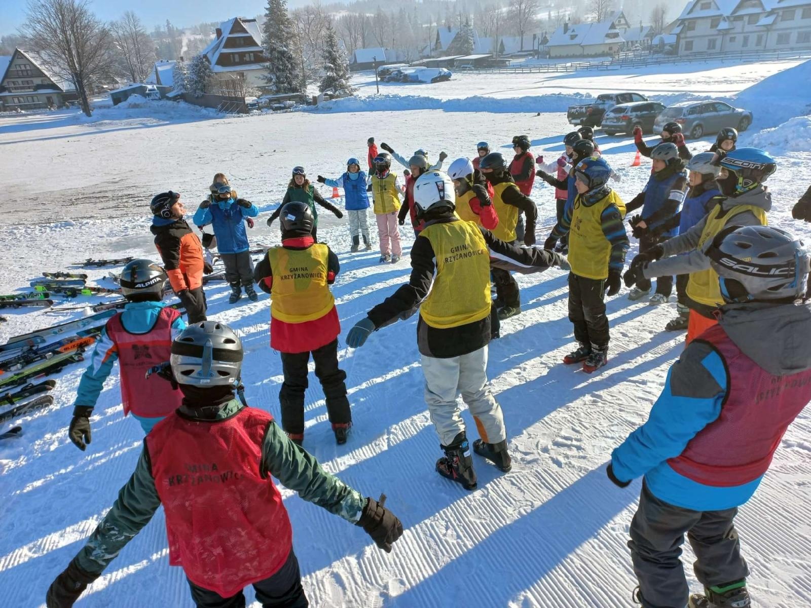 Zdjęcie w galerii na portalu naszraciborz.pl: Młodzi narciarze z gm. Krzyżanowice szusowali w Zakopanem wiadomości z regionu