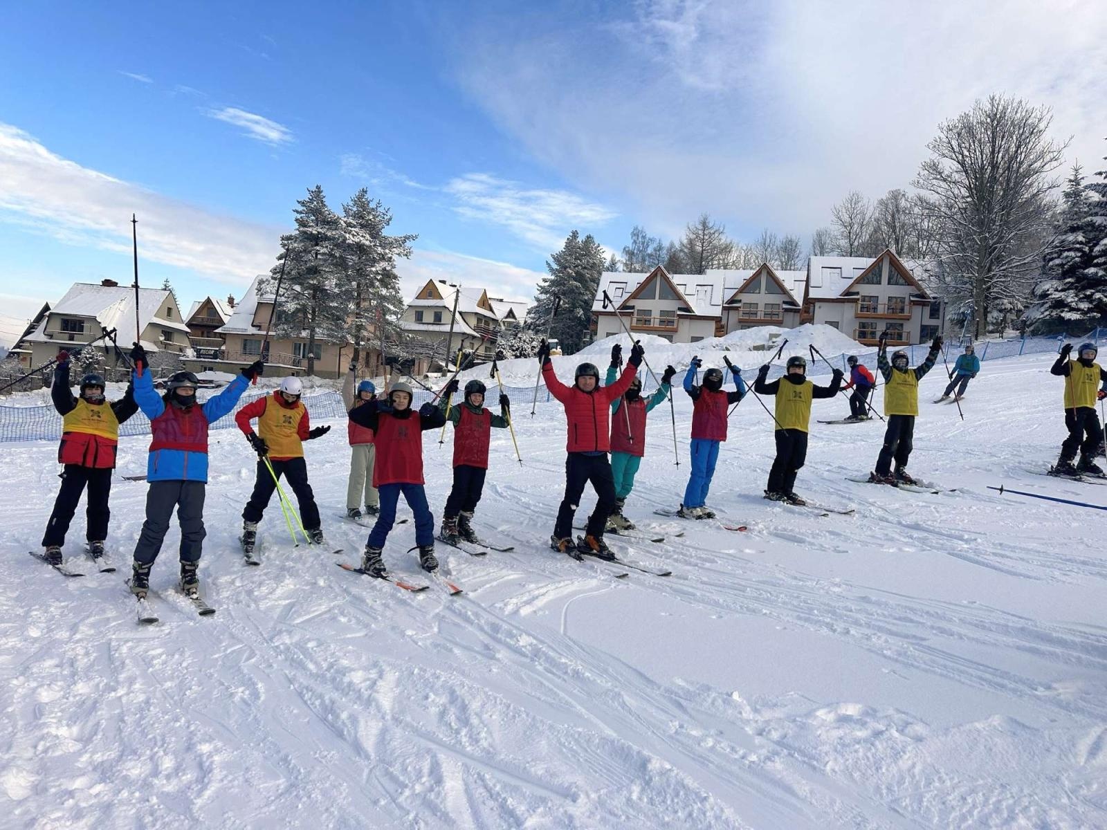 Zdjęcie w galerii na portalu naszraciborz.pl: Młodzi narciarze z gm. Krzyżanowice szusowali w Zakopanem wiadomości z regionu
