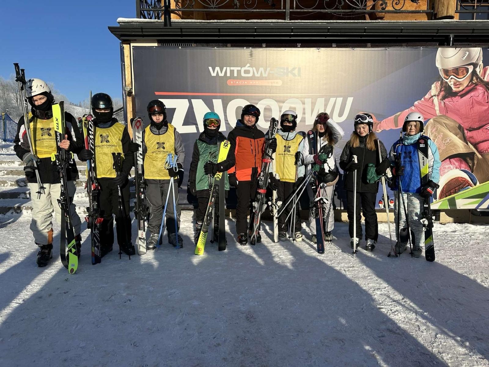 Zdjęcie w galerii na portalu naszraciborz.pl: Młodzi narciarze z gm. Krzyżanowice szusowali w Zakopanem wiadomości z regionu