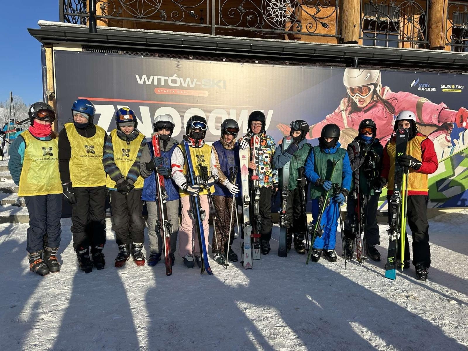 Zdjęcie w galerii na portalu naszraciborz.pl: Młodzi narciarze z gm. Krzyżanowice szusowali w Zakopanem wiadomości z regionu