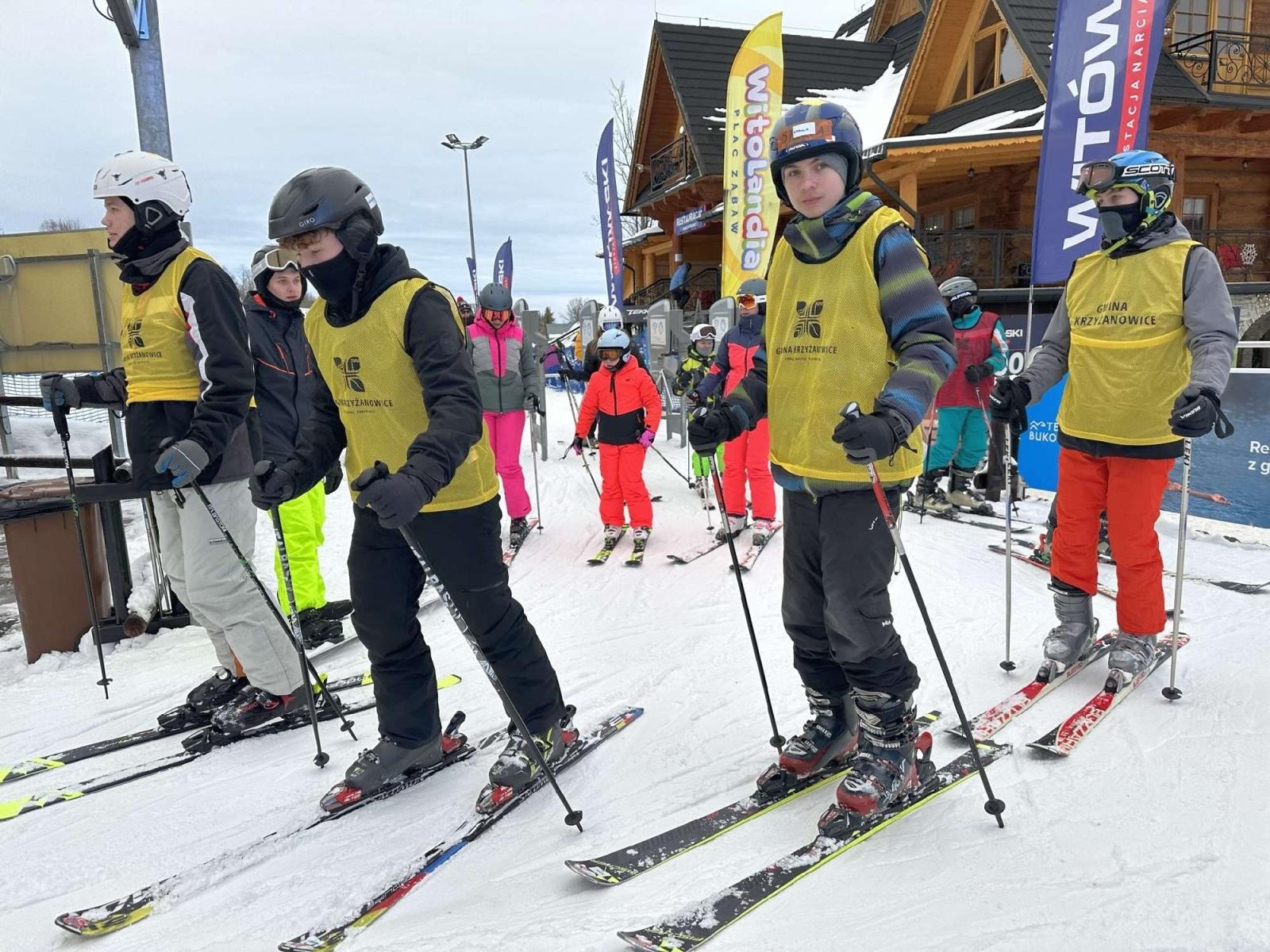 Zdjęcie w galerii na portalu naszraciborz.pl: Młodzi narciarze z gm. Krzyżanowice szusowali w Zakopanem wiadomości z regionu