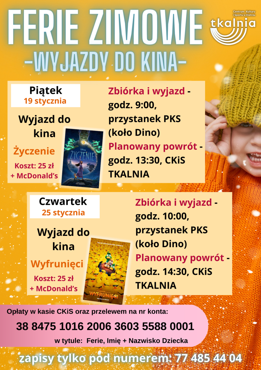 Zdjęcie w galerii na portalu naszraciborz.pl: Ferie zimowe z TKALNIĄ wiadomości z regionu