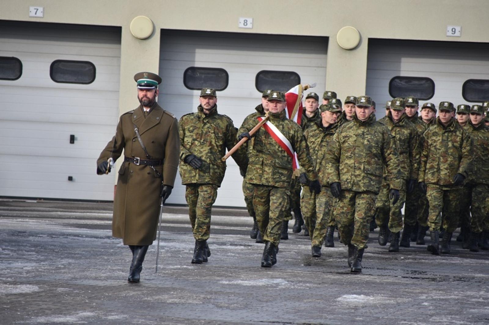 Zdjęcie w galerii na portalu naszraciborz.pl: Uroczyste ślubowanie nowych funkcjonariuszy Śląskiego Oddziału Straży Granicznej w Raciborzu wiadomości z regionu