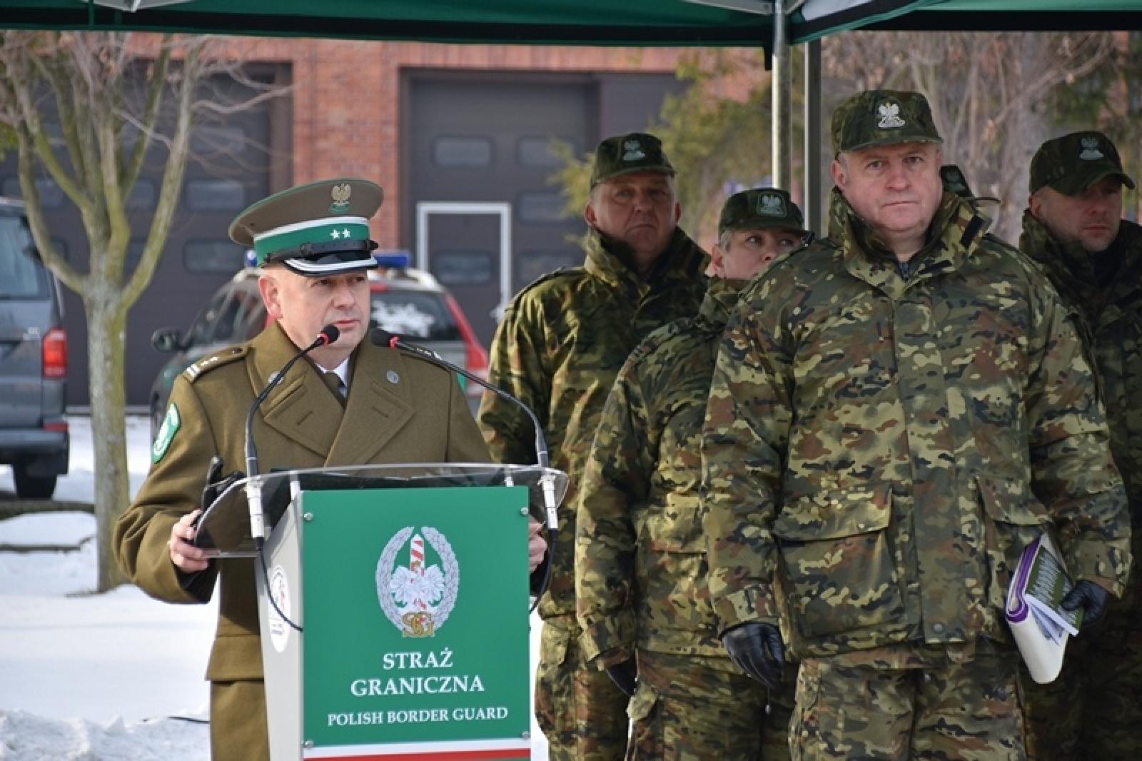 Zdjęcie w galerii na portalu naszraciborz.pl: Uroczyste ślubowanie nowych funkcjonariuszy Śląskiego Oddziału Straży Granicznej w Raciborzu wiadomości z regionu