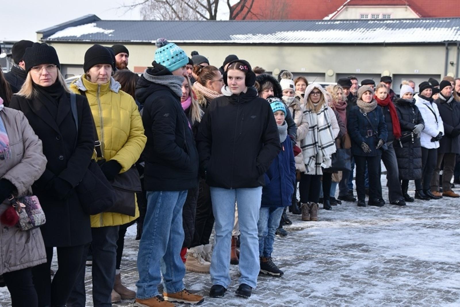 Zdjęcie w galerii na portalu naszraciborz.pl: Uroczyste ślubowanie nowych funkcjonariuszy Śląskiego Oddziału Straży Granicznej w Raciborzu wiadomości z regionu