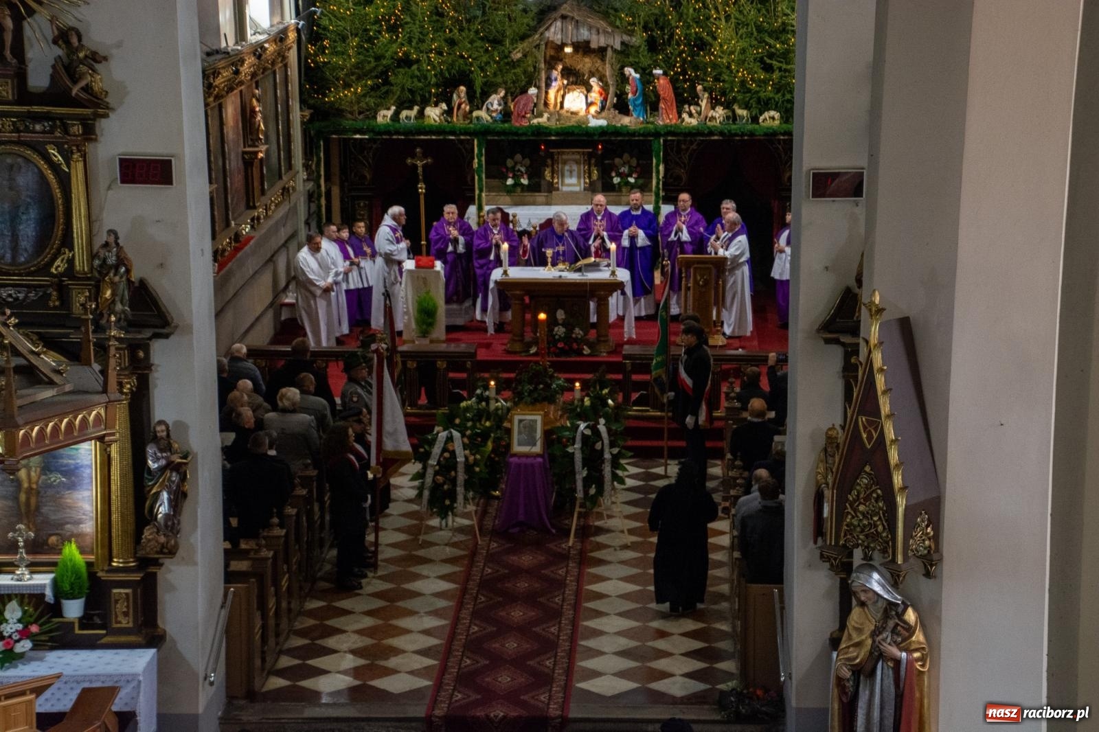 Zdjęcie w galerii na portalu naszraciborz.pl: Na Jeruzalem pożegnano śp. Pawła Newerlę, zasłużonego obywatela miasta Raciborza [FOTO i WIDEO] wiadomości z regionu