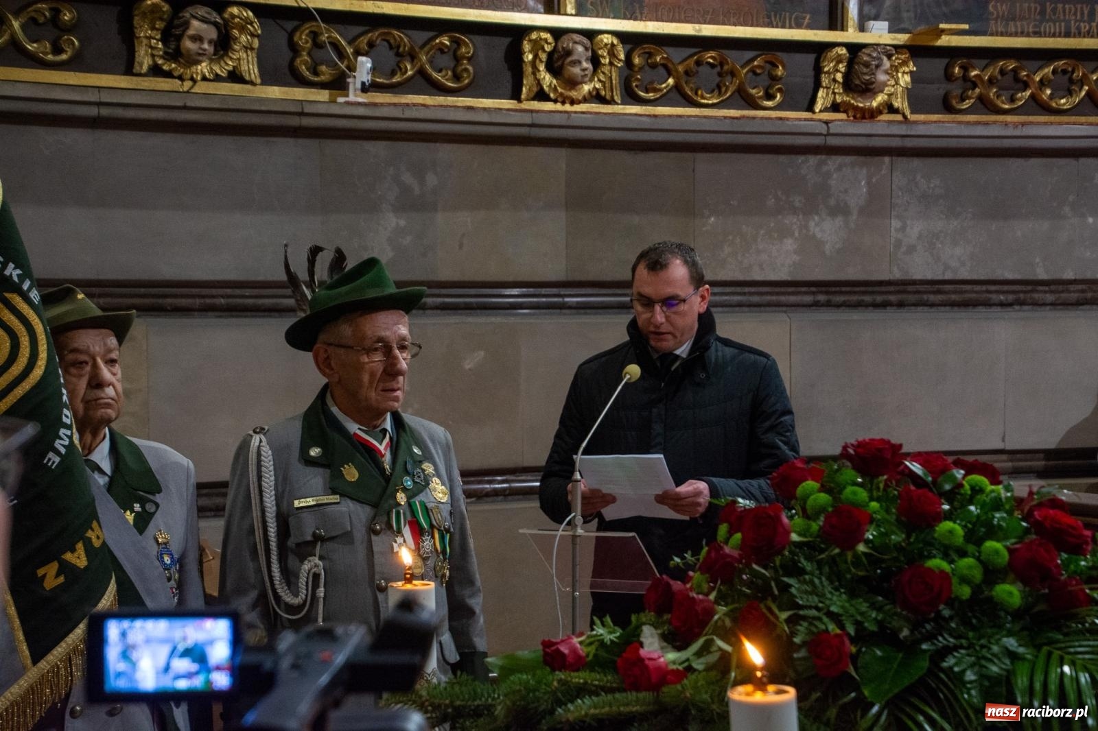 Zdjęcie w galerii na portalu naszraciborz.pl: Na Jeruzalem pożegnano śp. Pawła Newerlę, zasłużonego obywatela miasta Raciborza [FOTO i WIDEO] wiadomości z regionu