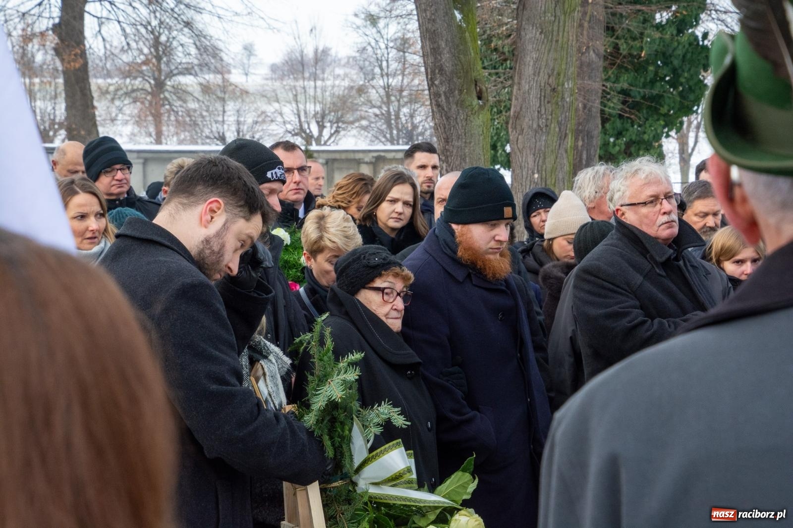 Zdjęcie w galerii na portalu naszraciborz.pl: Na Jeruzalem pożegnano śp. Pawła Newerlę, zasłużonego obywatela miasta Raciborza [FOTO i WIDEO] wiadomości z regionu