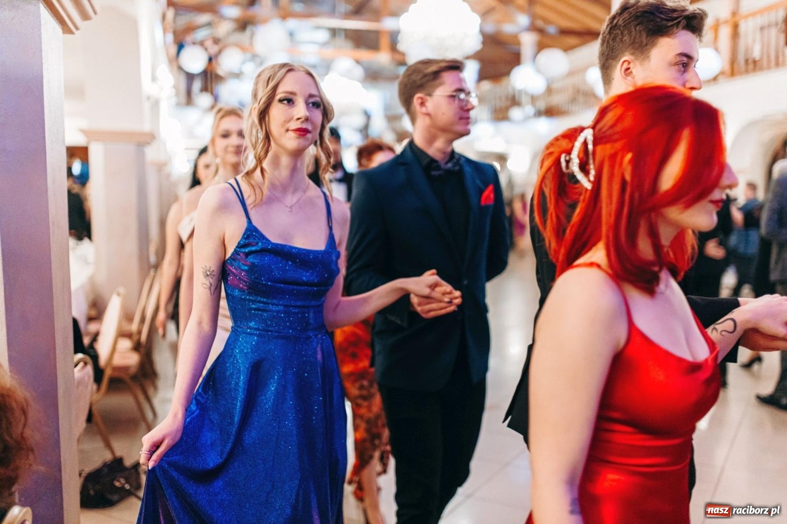 Zdjęcie w galerii na portalu naszraciborz.pl: Ah, cóż to był za bal! Studniówka Kasprowicza na bis! [FOTO] wiadomości z regionu