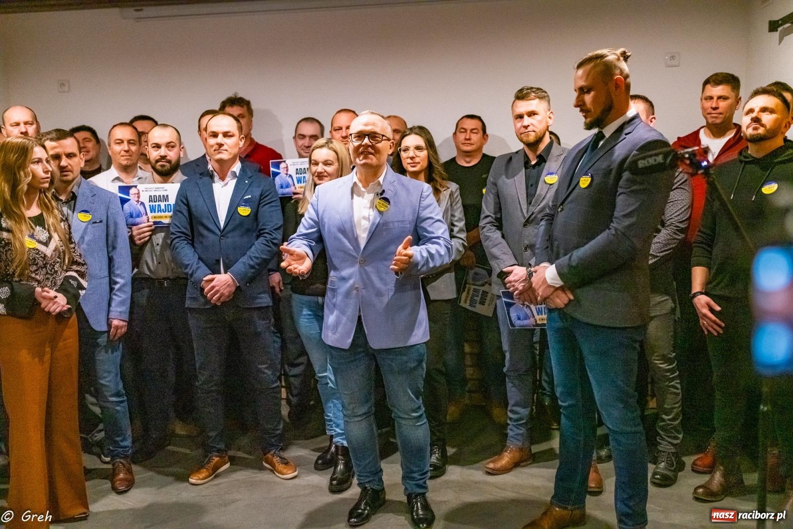 Zdjęcie w galerii na portalu naszraciborz.pl: Z dyrektora Eko-Okien na fotel wójta Pietrowic Wielkich. Adam Wajda ogłosił start w wyborach wiadomości z regionu