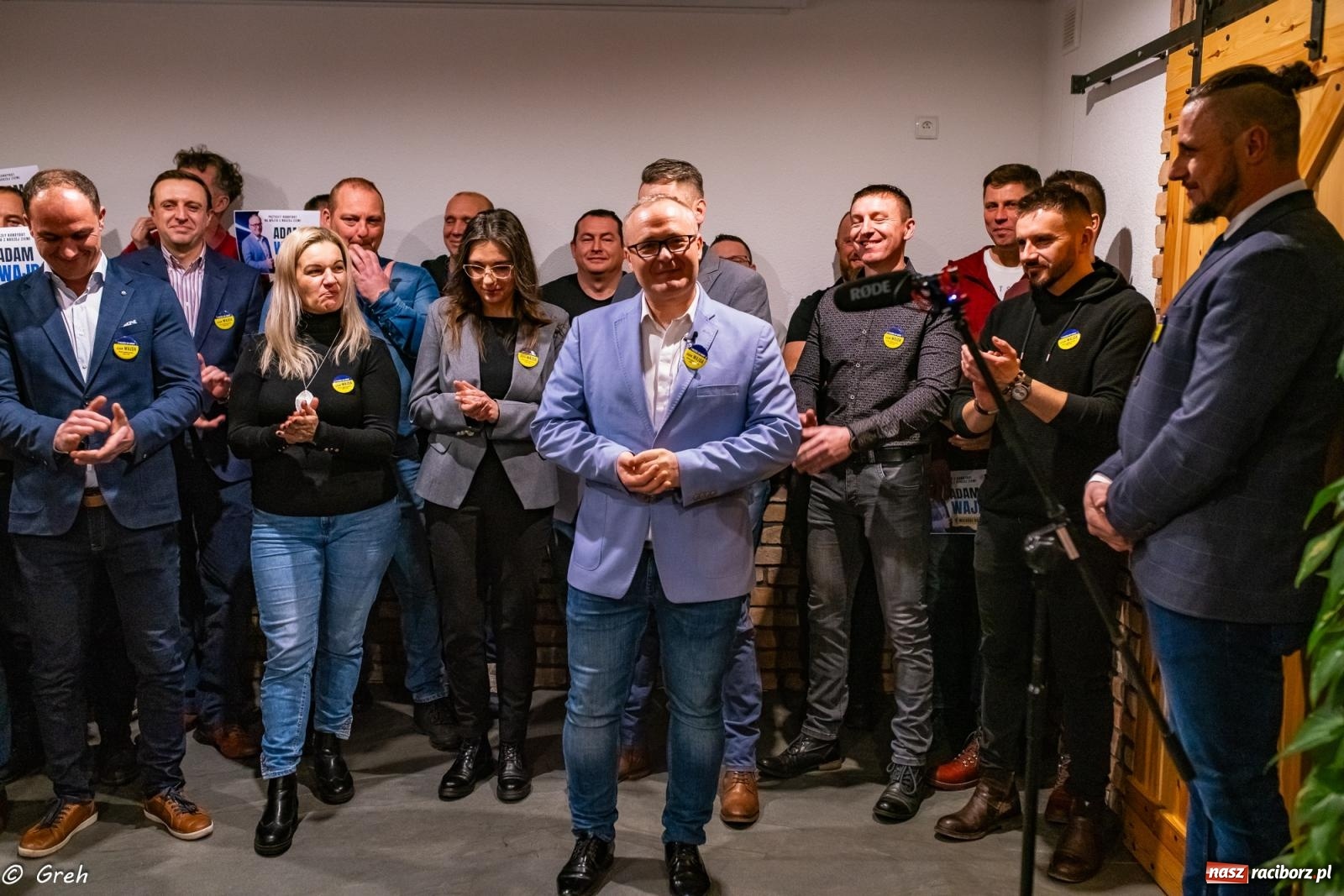 Zdjęcie w galerii na portalu naszraciborz.pl: Z dyrektora Eko-Okien na fotel wójta Pietrowic Wielkich. Adam Wajda ogłosił start w wyborach wiadomości z regionu