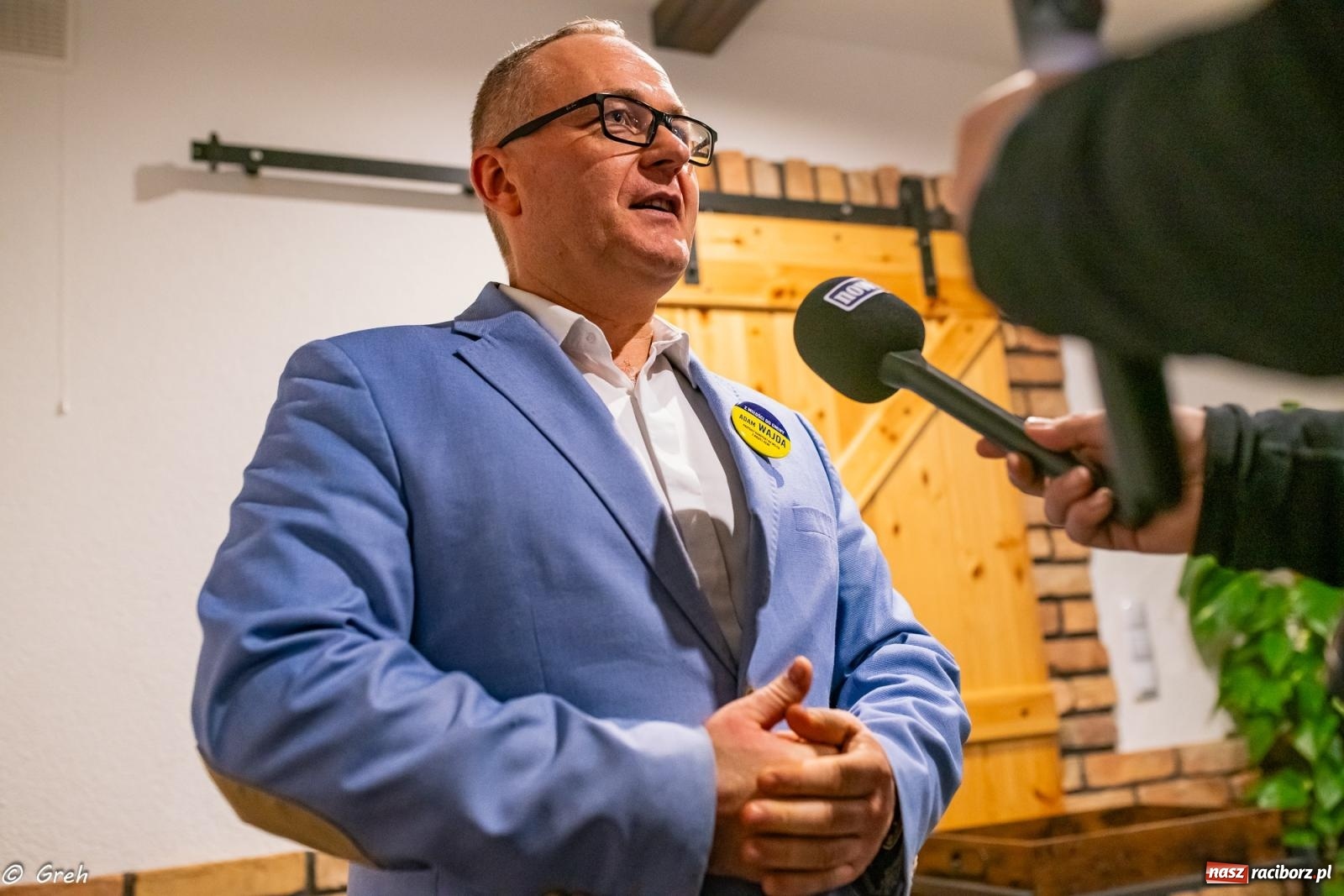 Zdjęcie w galerii na portalu naszraciborz.pl: Z dyrektora Eko-Okien na fotel wójta Pietrowic Wielkich. Adam Wajda ogłosił start w wyborach wiadomości z regionu